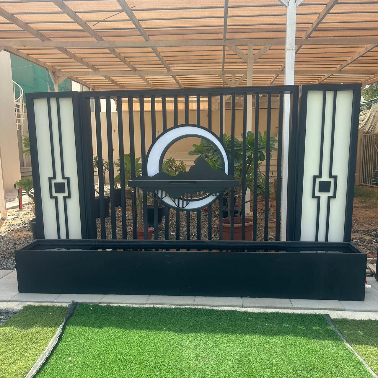 نافورة من الفولاذ المقاوم للصدأ D-1