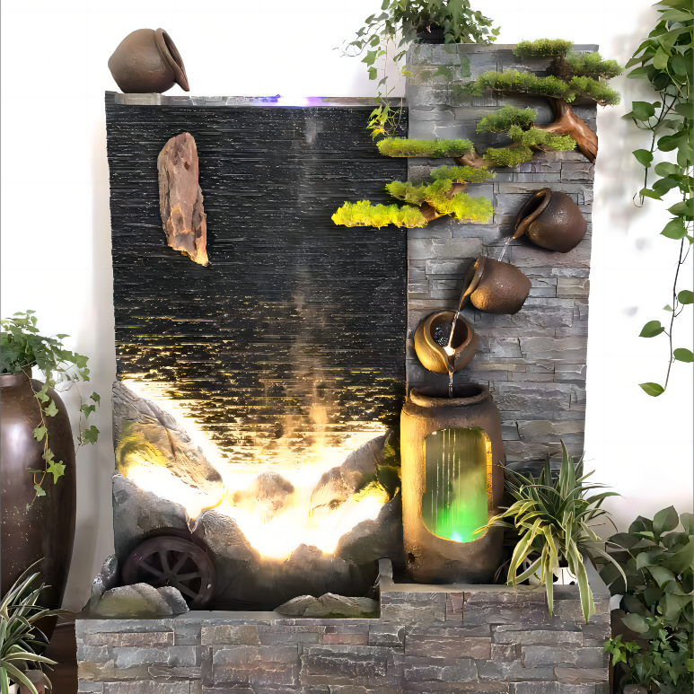 MR.BIG Resin Floor Standing Fountain