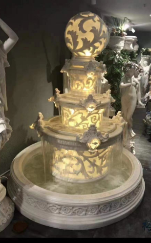 MR.BIG Natural Stone Floor Standing Fountain Q7881