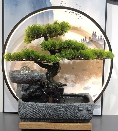 MR.BIG Resin Tabletop Zen Fountain BY-W3S005