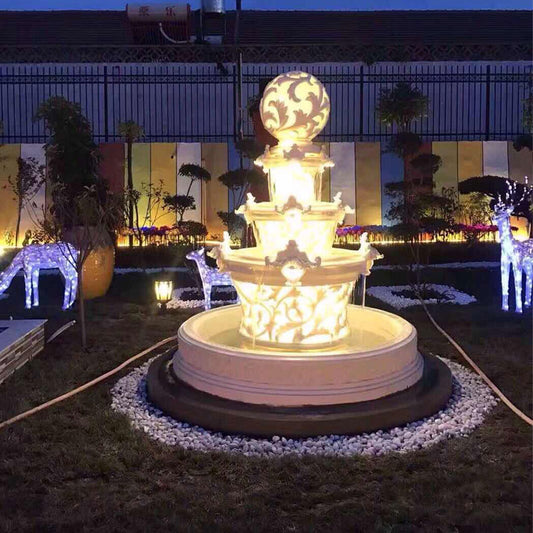 MR.BIG Natural Stone Floor Standing Fountain Q7881