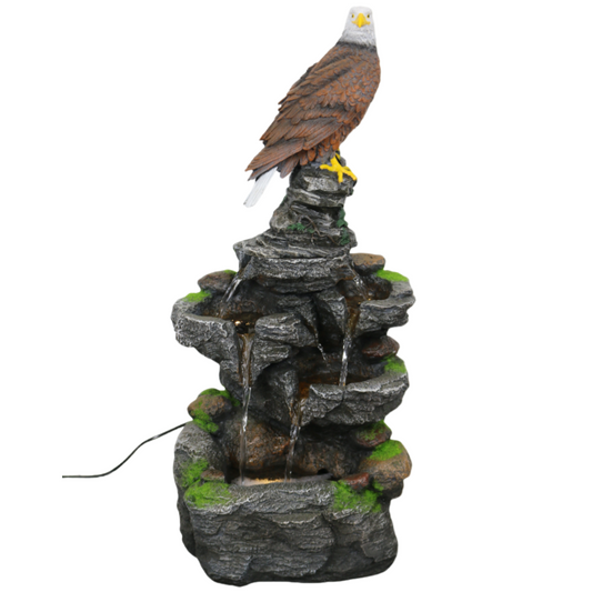 MR.BIG Resin Tabletop Zen Fountain