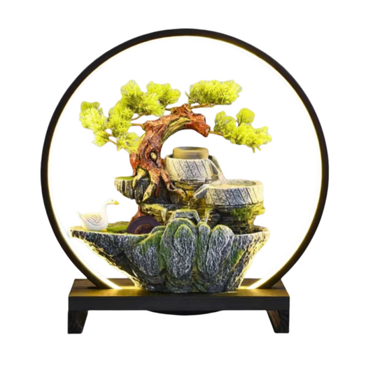 MR.BIG Resin Tabletop Zen Fountain H10058D