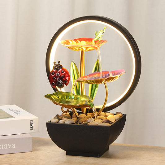 MR.BIG Iron Tabletop Zen Fountain JR120-LED