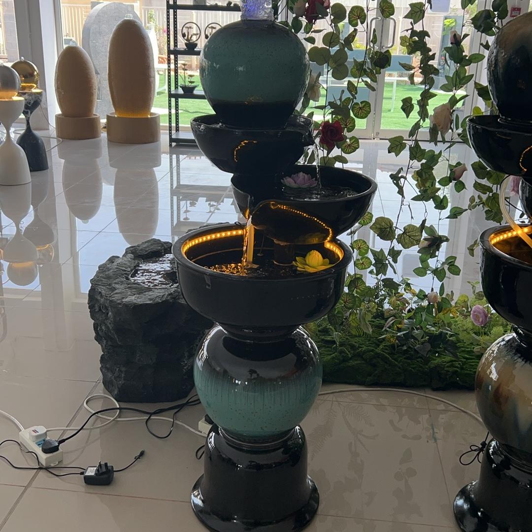 MR.BIG Ceramic Tabletop Zen Fountain JC-002